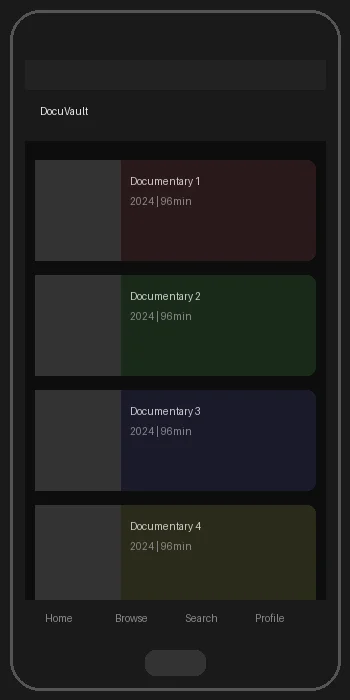 纪录者APP界面展示